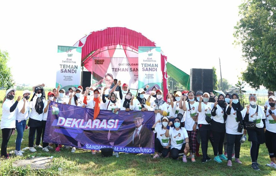 Teman Sandi gelar kegiatan sosial dan beragam lomba untuk para milenial di Pati, Jawa Tengah, Minggu, 15 Mei 2022.