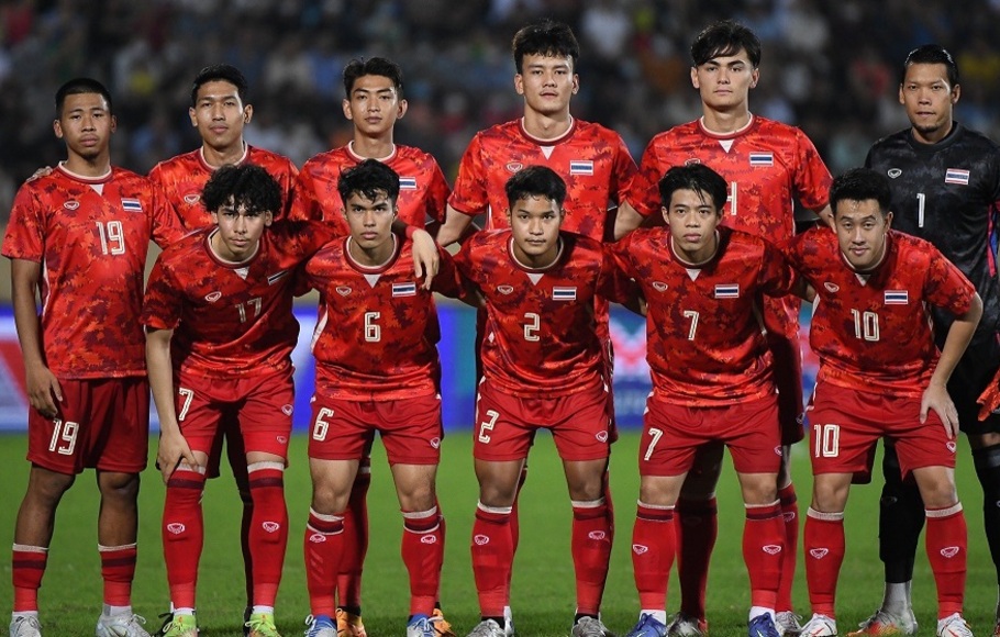Tim nasional Thailand.