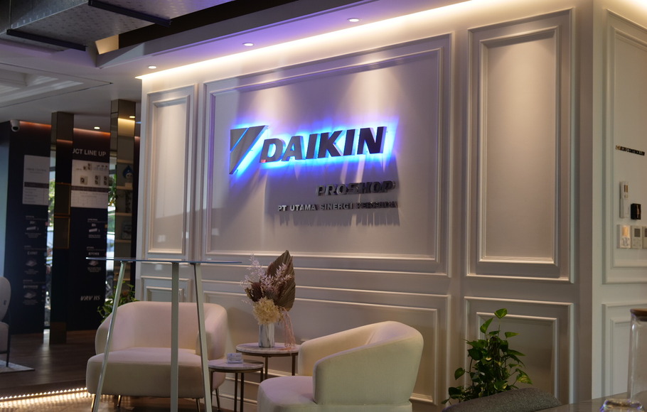 Daikin meresmikan showroom AC kelas premium terbarunya dengan nama showroom Daikin Proshop Utama Sinergi Persada, di Kawasan Kemang Timur, Mampang Prapatan, Jakarta Selatan.