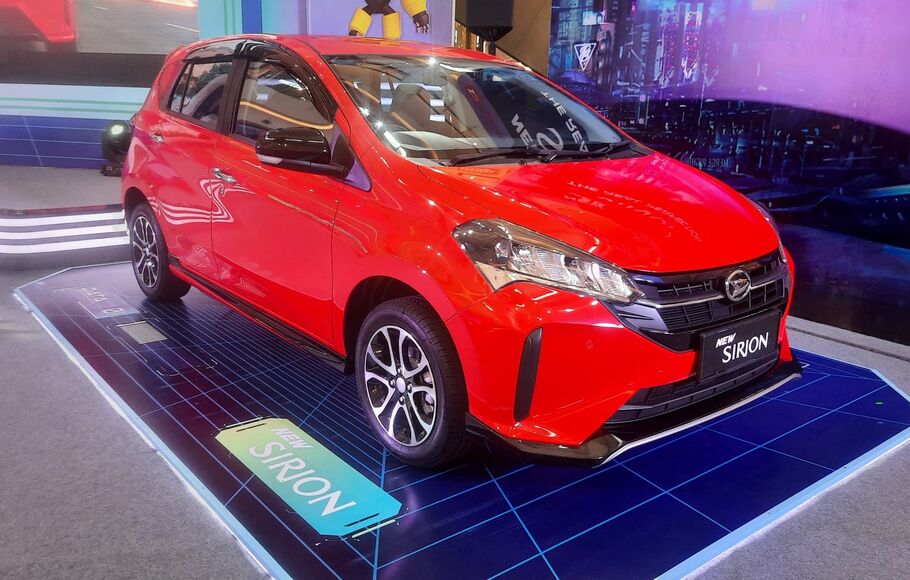 Daihatsu resmi luncurkan New Sirion untuk pasar Indonesia di Summarecon Mall Serpong, Tangerang, 2 Juni 2022.