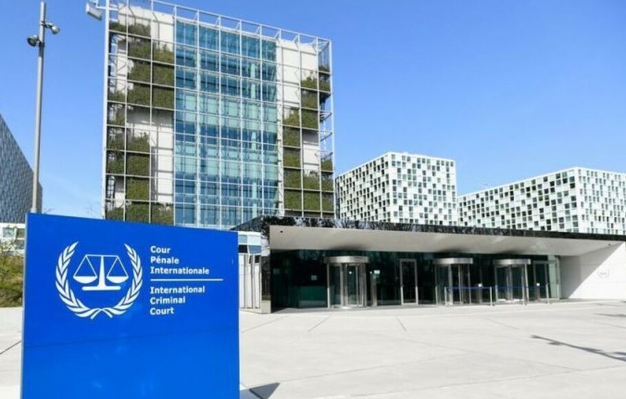 Gedung Mahkamah Pidana Internasional (ICC) di Den Haag, Belanda.