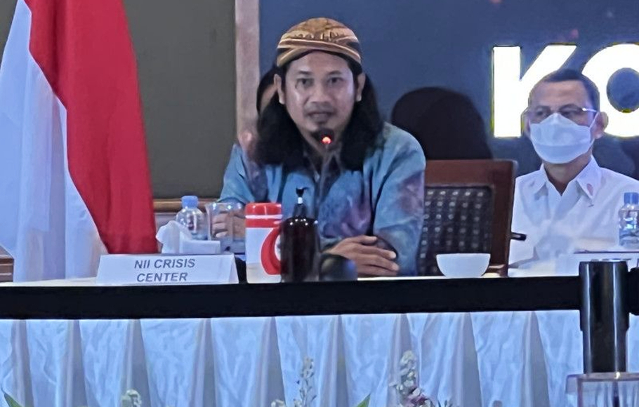 Mantan anggota Negara Islam Indonesia (NII) Ken Setiawan.