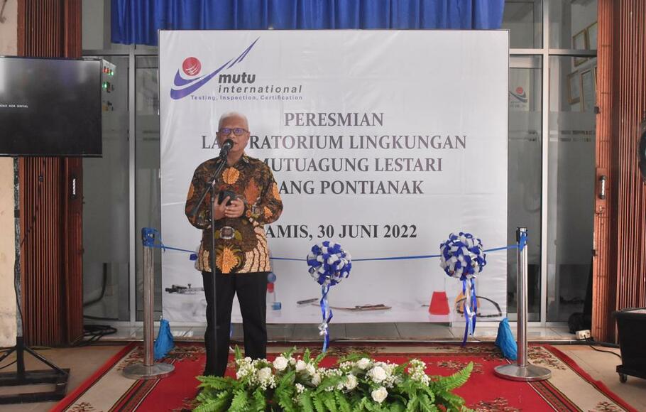 Presiden Direktur PT Mutuagung Lestari, Arifin Lambaga.