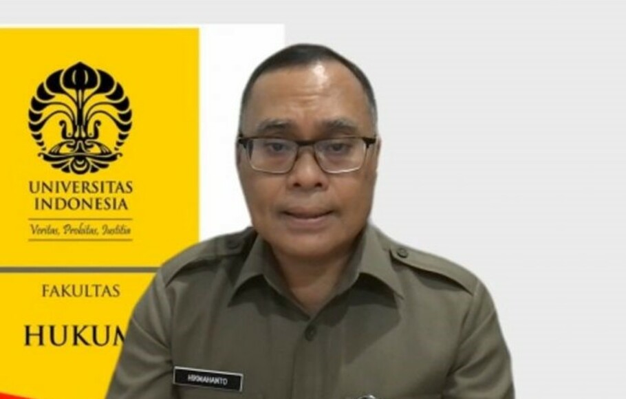 Pakar Hukum Internasional dari Universitas Indonesia (UI) Hikmahanto Juwana.