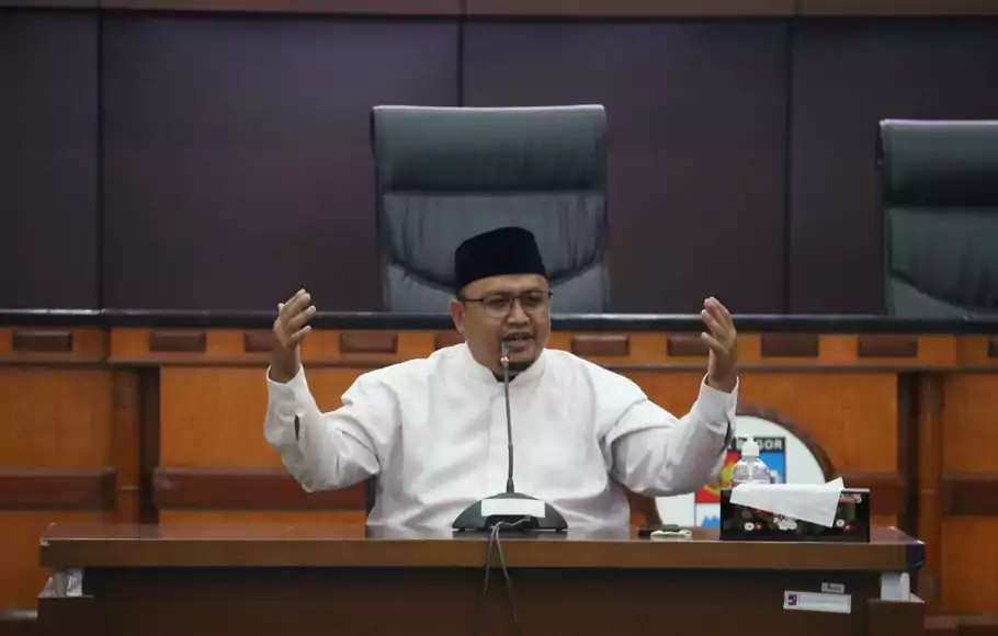 Ketua DPRD Kota Bogor, Atang Trisnanto.