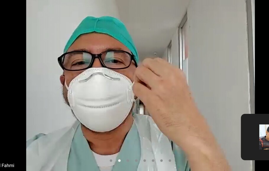 Dokter spesialis paru-paru RSUP Persahabatan Mohamad Fahmi