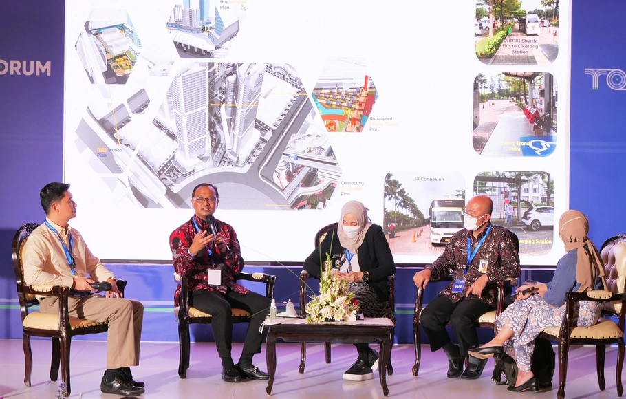TOD Forum 2022 di Assembly Hall Menara Mandiri, Jakarta akhir pekan lalu.