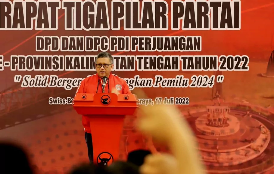 Sekretaris Jenderal DPP PDI Perjuangan (Sekjen PDIP) Hasto Kristiyanto
