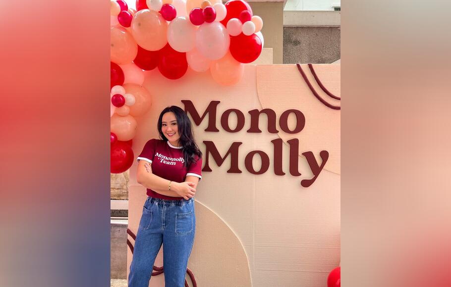 CEO sekaligus pendiri bisnis fashion merek Monomolly, Monica Amadea.