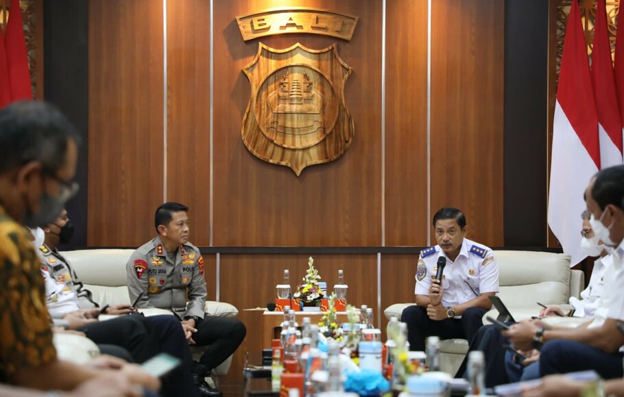 Direktorat Jenderal Perhubungan Darat (Ditjen Hubdat) melakukan rapat koordinasi dengan Polda Bali di Denpasar, Jumat 29 Juli 2022.