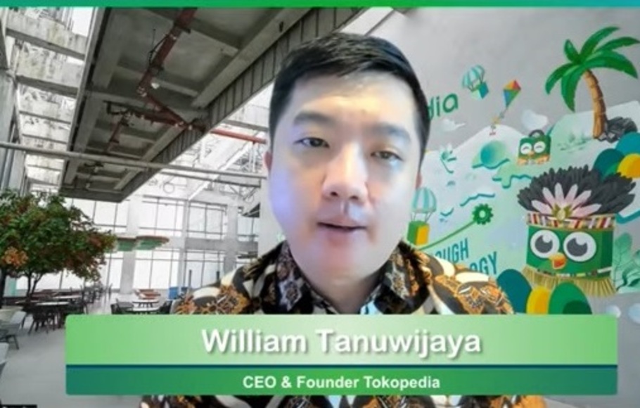 Co-Founder & CEO Tokopedia, Wiliam Tanuwijaya.
