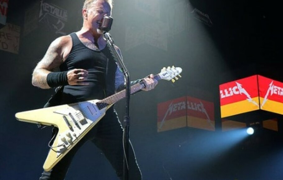 Vokalis Metallica, James Hetfield.