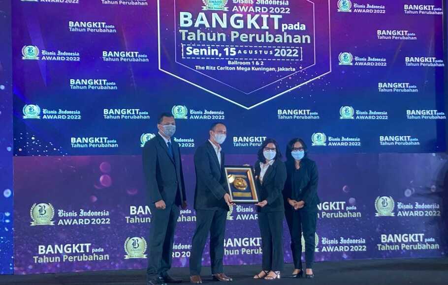 PT Mandiri Capital Indonesia (MCI) meraih penghargaan Bisnis Indonesia Award 2022 untuk kategori Excellent Investment Company in Digital Ecosystem.