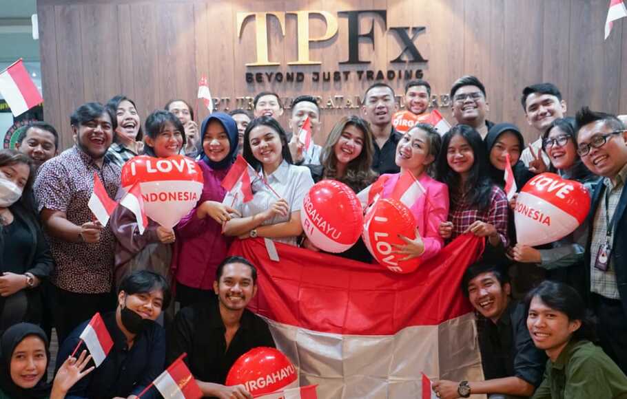 Pelaku trading, TPFx menggelar program Merdeka Big Deals menyambut perayaan HUT ke-77 RI, 15 Agustus sampai 30 November 2022.