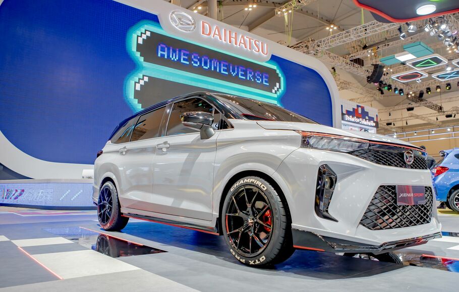 Unit modifikasi Daihatsu Xenia Sport yang ditampilkan di GIIAS 2022.
