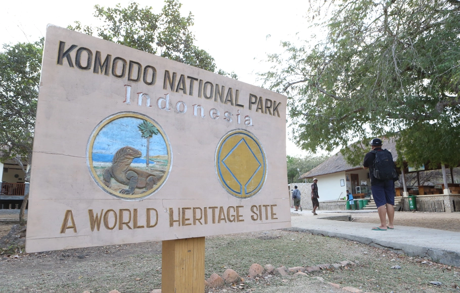 Kawasan Taman Nasional Komodo.