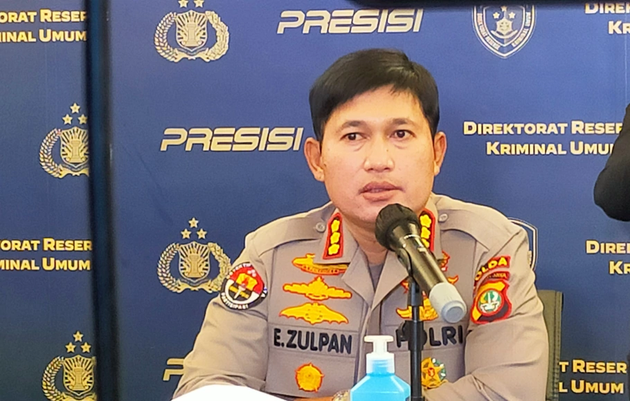 Kepala Bidang Hubungan Masyarakat Polda Metro Jaya, Komisaris Besar Polisi Endra Zulpan.