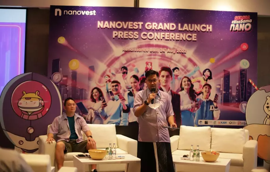 Nanovest di bawah naungan PT Tumbuh Bersama Nano, resmi memperkenalkan diri sebagai platform investasi aset digital karya anak bangsa, dengan menggelar acara Grand Launching Nanovest di Uluwatu, Bali pada Rabu 24 Agustus 2022.