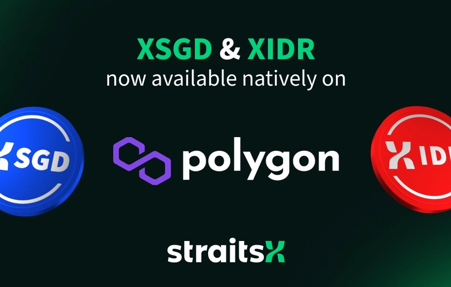 Polygon menjadi blockchain ketiga yang resmi mendukung StraitsX. 