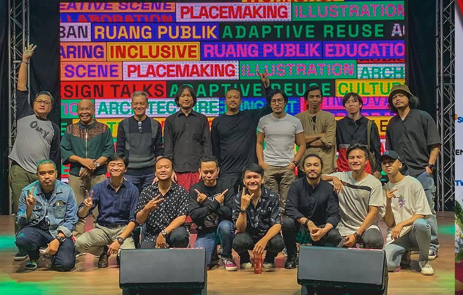 Jumpa pers para pengisi acara M Bloc Fest 2022 yang akan digelar mulai 26 September 2022-16 Oktober 2022 di M BLoc Space, Jakarta Selatan.