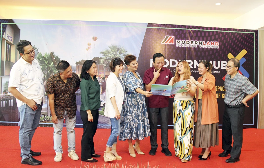 PT Modernland Realty Tbk meluncurkan Modern Hub, pusat kuliner dan belanja di dalam Kota Modern, Tangerang, 1 Oktober 2022.