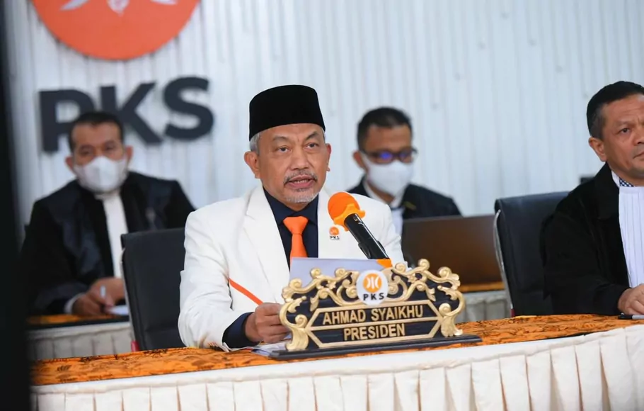 Presiden PKS Ahmad Syaikhu.