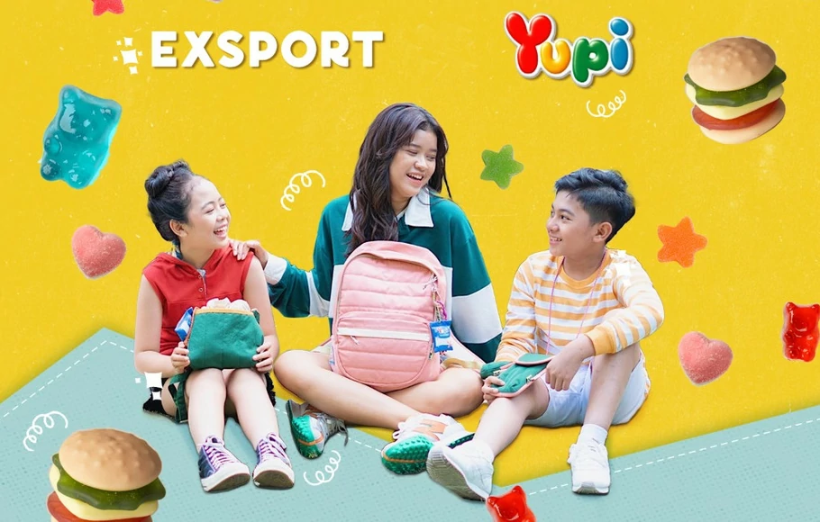 PT Yupi Indo Jelly Gum atau lebih dikenal dengan Yupi, berkolaborasi dengan Exsport membuat tas back pack, sling bag, handphone sling bag, dan mini pouch yang bisa dipadu pandankan dengan segala macam outfit.