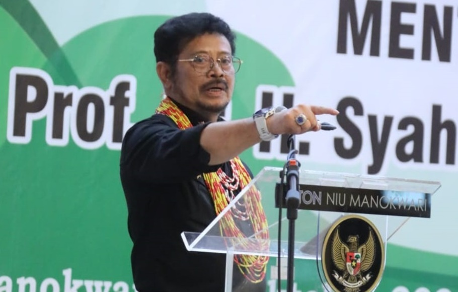 Menteri Pertanian, Syahrul Yasin Limpo.