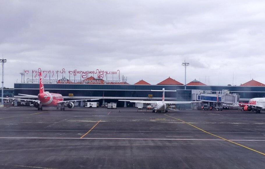 Bandara Iinternasional I Gusti Ngurah Rai Bali.