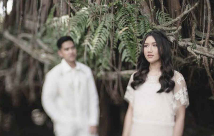 Foto pre-wedding Kaesang Pangarep dan Erina Gudono.