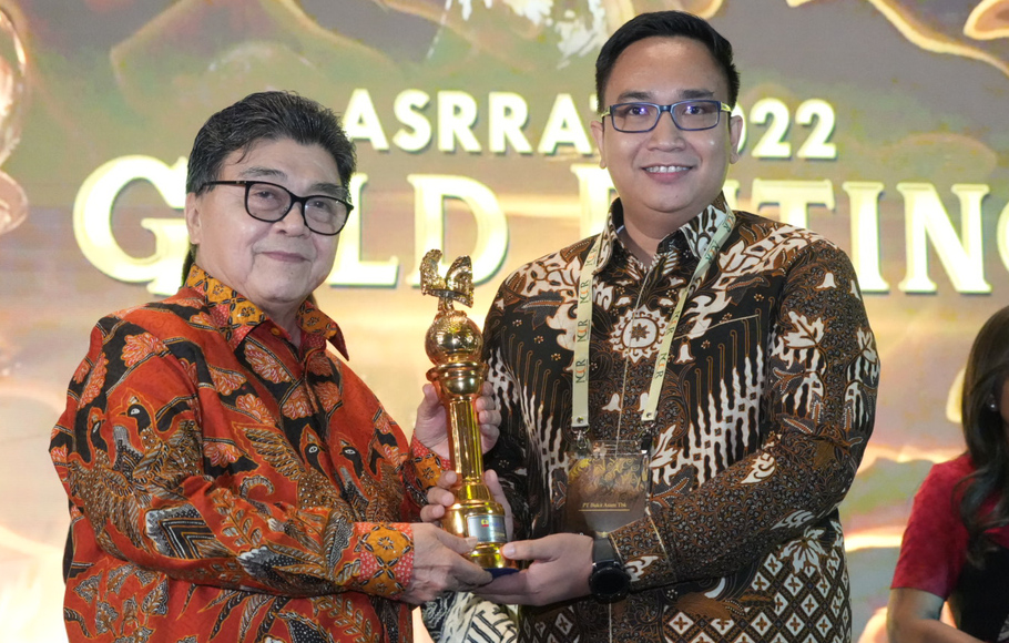 PT Bukit Asam Tbk (PTBA) berhasil meraih trofi Gold dalam ajang Asia Sustainability Reporting Rating (ASRRAT) 2022 yang digelar oleh National Center Sustainability Report (NCSR)