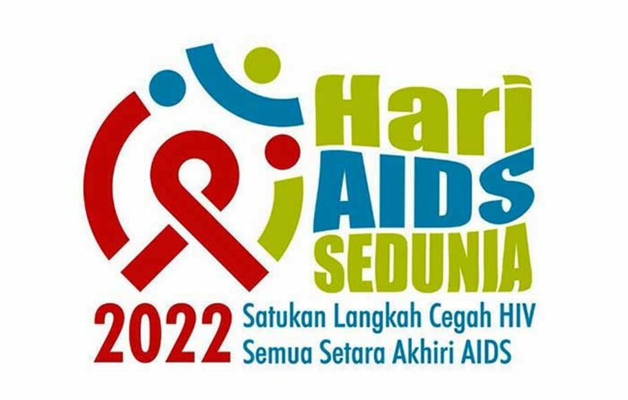 Logo Peringatan Hari AIDS Sedunia tahun 2022