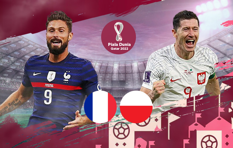 Preview Prancis vs Polandia.