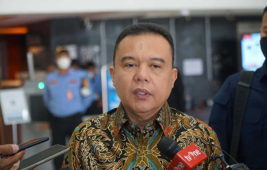 Wakil Ketua DPR Sufmi Dasco Ahmad di Gedung DPR, Kompleks Parlemen, Senayan, Jakarta, Senin, 5 Desember 2022.
