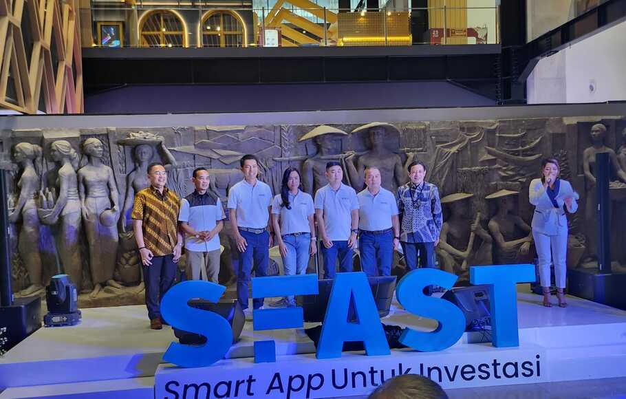 PT Surya Fajar Sekuritas (SF Sekuritas) meluncurkan aplikasi Sfast, di Jakarta, 9 Desember 2022.