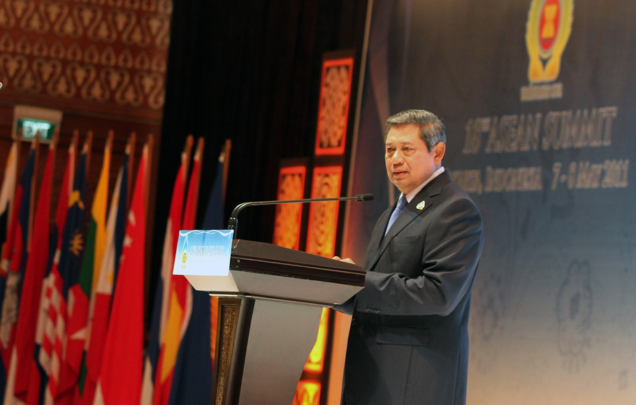 Ilustrasi Pidato SBY di KTT ASEAN