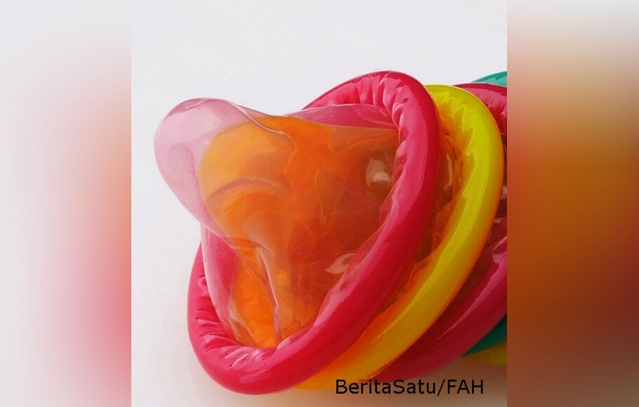 Bentuk Kondom Yang Menarik (Foto: BeritaSatu/FAH) .
