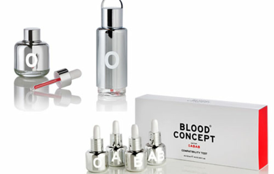 Botol parfum terinspirasi golongan darah, Blood Concept