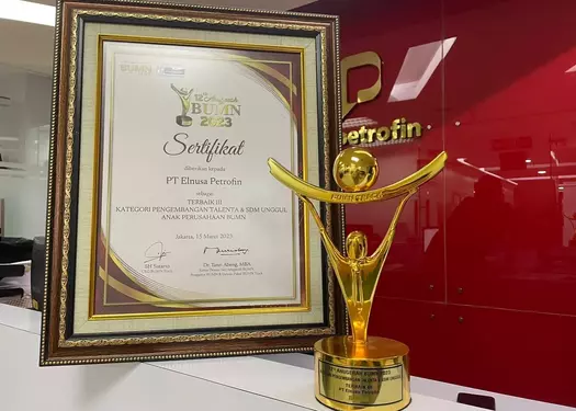 Elnusa Petrofin Sabet Penghargaan Kategori Pengelolaan SDM di Anugerah BUMN 2023