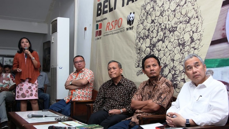 Diskusi Sawit Berkelanjutan bertema Sustainable Palm Oil: Membeli yang Baik di Jakarta, Kamis (9/5/2019) . Foto: IST