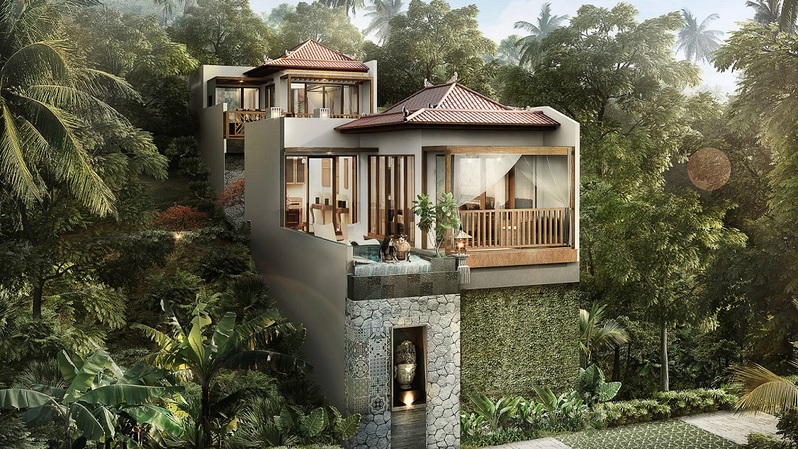 Proyek vila Royal Venya Ubud