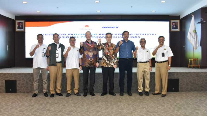 SKK Migas dan Inpex Masela Ltd menggelar sosialisasi Proyek LNG Abadi Kepada Industri Nasional Penunjang Hulu Migas di Jakarta, Kamis (19/12). (sumber : doc SKK Migas)