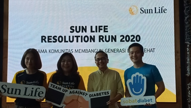 PT Sun Life Financial Indonesia mempertegas komitmennya untuk menanggulangi diabetes dengan kembali menyelenggarakan Sun Life Resolution Run 2020 pada 12 Januari 2020, bertempat di ICE BSD, Tangerang Selatan. Lebih dari 2.500 peserta serta berbagai komunitas akan berpartisipasi pada ajang tahunan yang menjadi bagian dari kampanye kesehatan #LiveHea/thierLives.