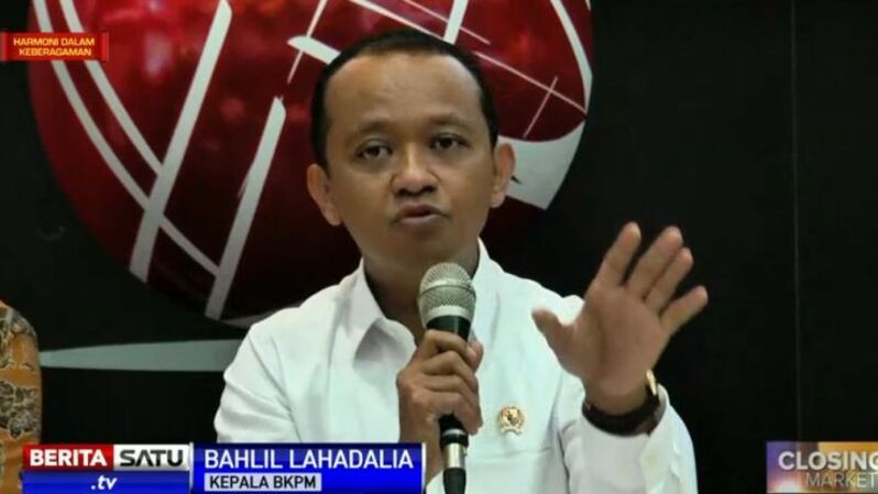 Bahlil Lahadalia, Kepala BKPM. Sumber: BSTV