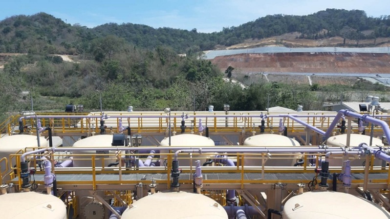 Area kegiatan penambangan emas BSI di Dusun Pancer, Desa Sumberagung, Kecamatan Pesanggaran, Banyuwangi, Jawa Timur di Surabaya, Rabu (19/2/2020).Foto:Istimewa