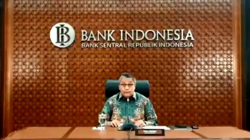 Gubernur Bank Indonesia Perry Warjiyo. Sumber: BSTV