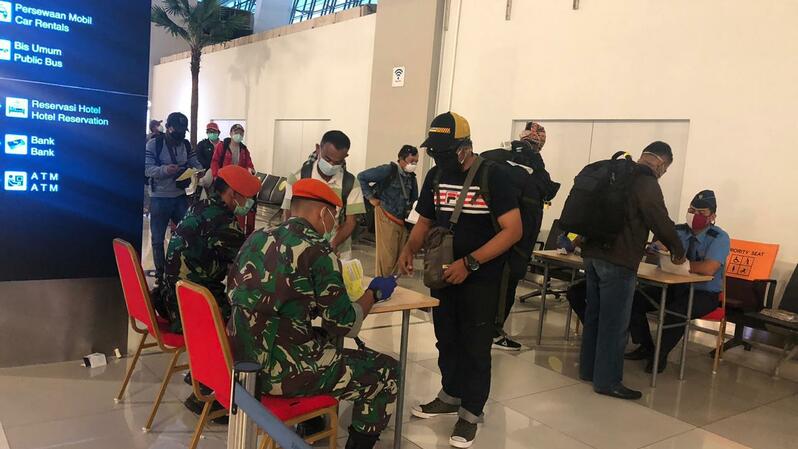 PT Angkasa Pura (AP) II (Persero) dan seluruh stakeholders di 19 bandara bersinergi memastikan prosedur kebandarudaraan dan penerbangan berjalan sesuai ketentuan yang berlaku di tengah pandemi Covid-19. (Ist)