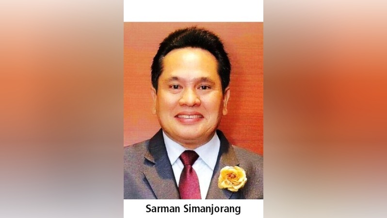 Sarman Simanjorang, Ketua Umum DPD Himpunan Pengusaha Pribumi Indonesia (HIPPI) Provinsi DKI Jakarta,  