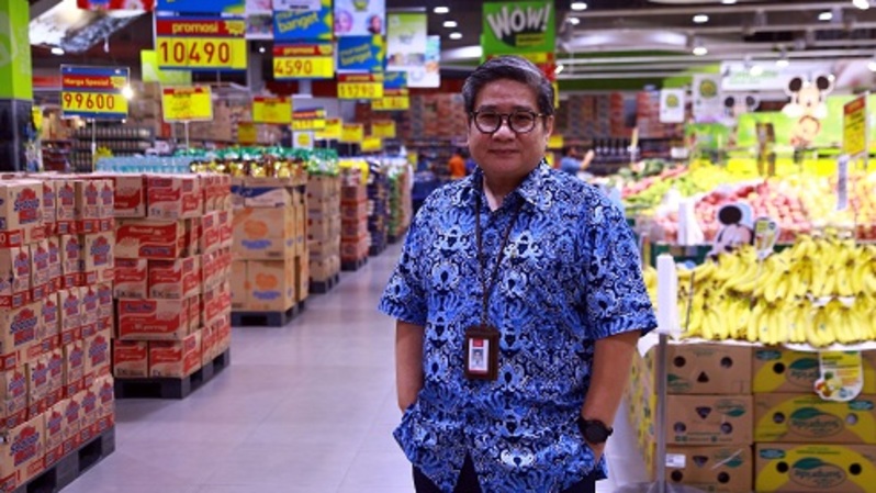 Direktur Corporate Secretry & Public Affairs PT. Matahari Putra Prima Tbk. Danny Kojongian. Foto: BeritaSatu Photo/Mohammad Defrizal