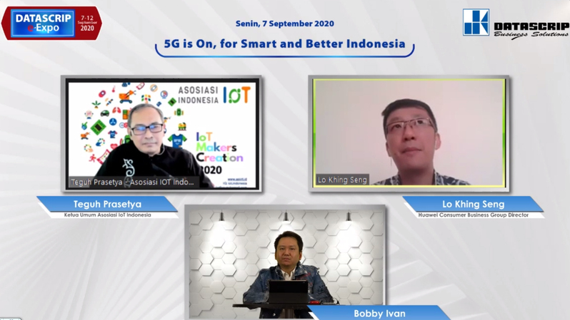Datascrip gelar seminar daring bertema 5G is On, for Smart and Better Indonesia, Senin (7/9).
